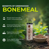 100% Pure Bone Meal Organic Fertilizer – Rich in Phosphorus & Calcium for Healthy Plant Growth, Flowering & Fruiting in Home Gardening