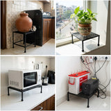 Powder-Coated Metal Plant Stand – Heavy Duty Stair-Step Flower Pot Holder for Indoor & Outdoor Garden, Balcony & Home Decor