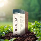 Greenwood Cocopeat — 100% Natural & Organic Pre-Washed Coir Potting Medium for Plants & Seed Germination