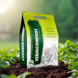Greenwood Enriched Vermicompost — Organic Fertilizer with Neem, Seaweed Extract & Trichoderma