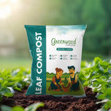 Organic Leaf Compost – Natural Organic Fertilizer for Gardening, Lawns & Pots – Improves Soil Aeration, Moisture Retention & Root Growth