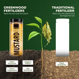Greenwood 100% Pure & Organic Mustard Cake Powder — Natural NPK Source, Growth Catalyst & Plant Protection