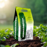 100% Organic Vermicompost Fertilizer Manure For Plants As Insecticide - Home Gardening | Soil Mix for Pot Plants | Compost Garden Soil | Natural Booster for Flowering Plant