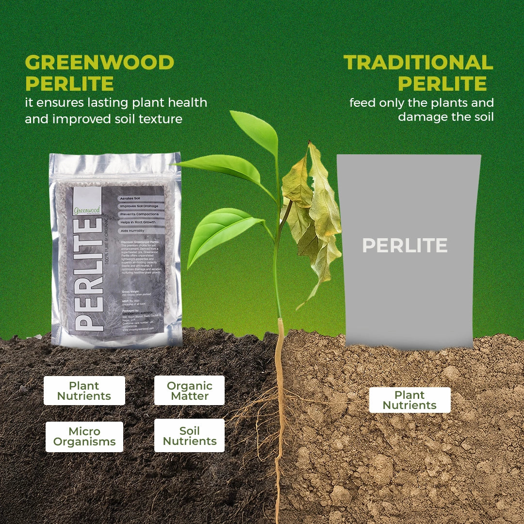 Horticultural Perlite – Lightweight Soil Additive for Gardening, Potting Mix & Hydroponics – Improves Aeration, Drainage & Root Growth
