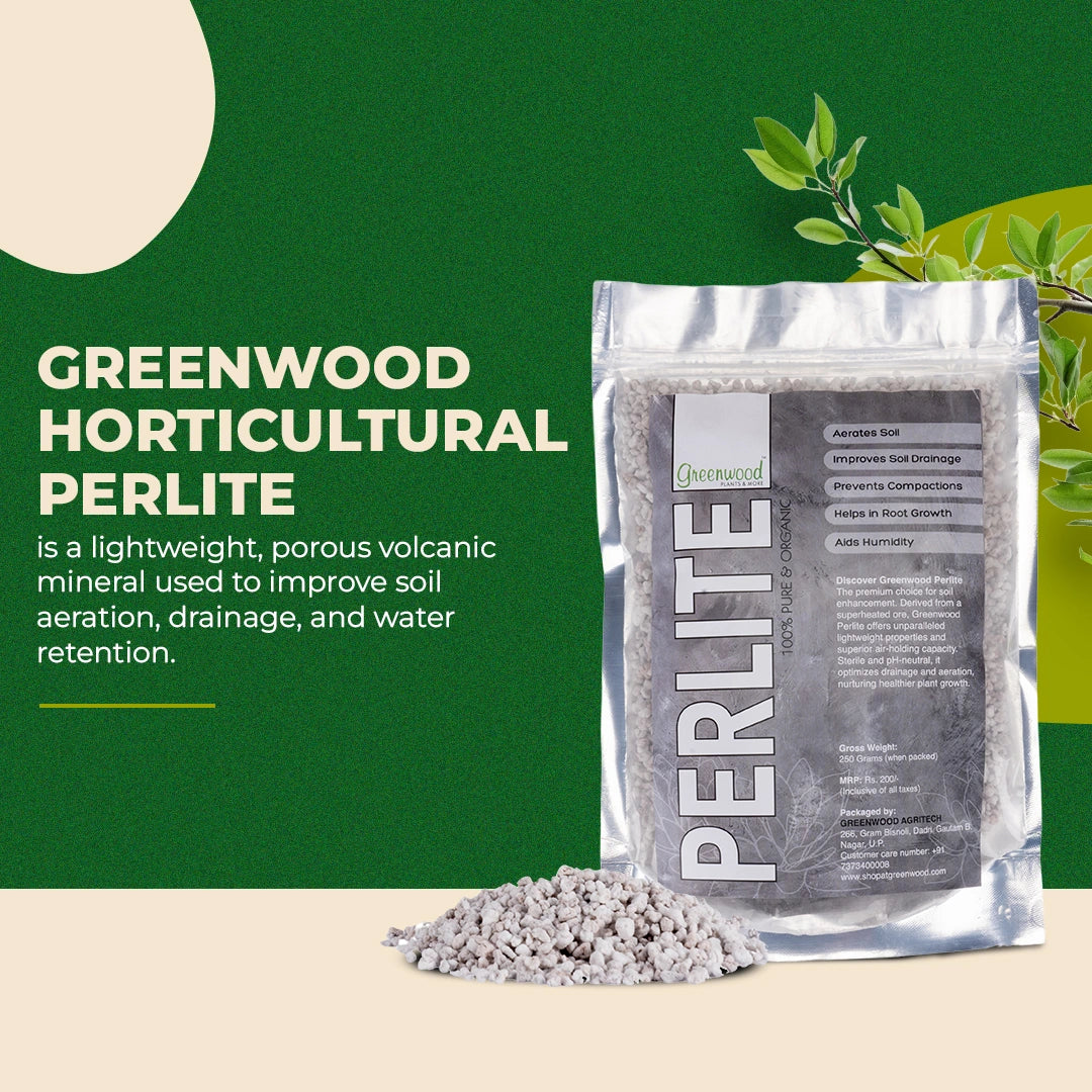 Horticultural Perlite – Lightweight Soil Additive for Gardening, Potting Mix & Hydroponics – Improves Aeration, Drainage & Root Growth